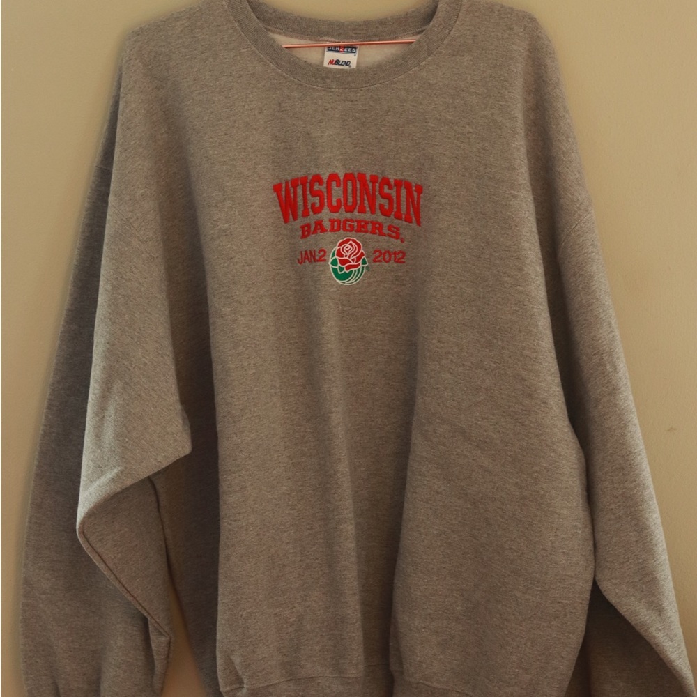 Retro UW Madison Crew Neck